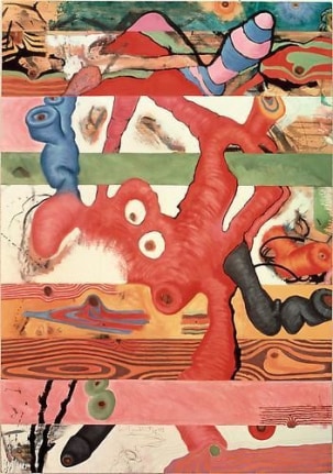 Carroll Dunham Fourth Pine, 1982-84