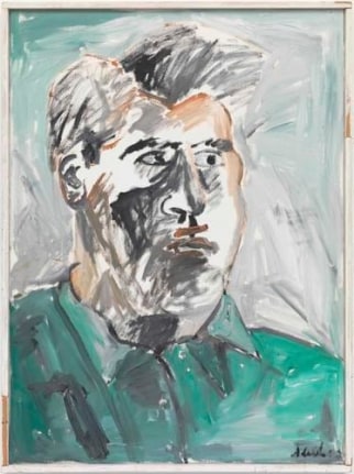 Albert Oehlen Selbstportr&auml;t, 1983