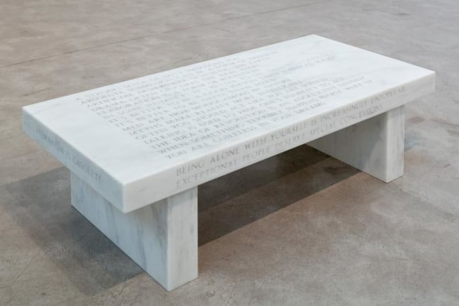 Jenny Holzer Selection from Truisms: A Strong Sense of Duty..., 1987