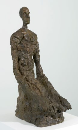 Alberto Giacometti Diego assis (Homme a mi-corps)