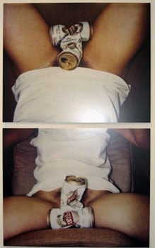 Sarah Lucas I't Never Straight Up or Down