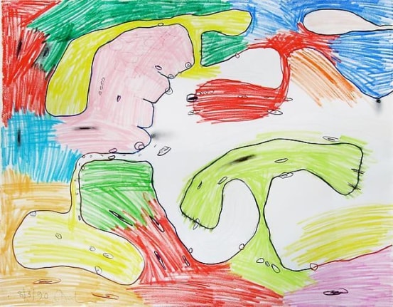 Carroll Dunham Untitled, 1990