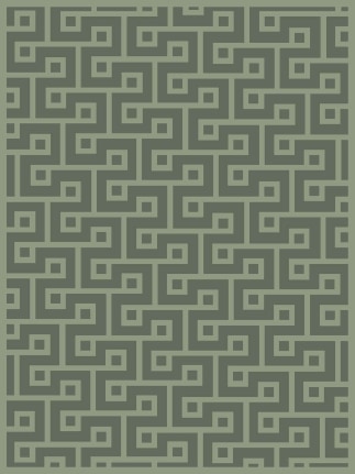 hand-tufted labyrinth sea green full rug