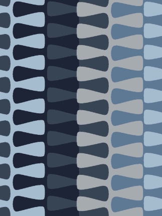 hand-tufted overlap marine rug