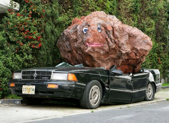 Jimmie Durham, Still Life with Spirit and Xitle