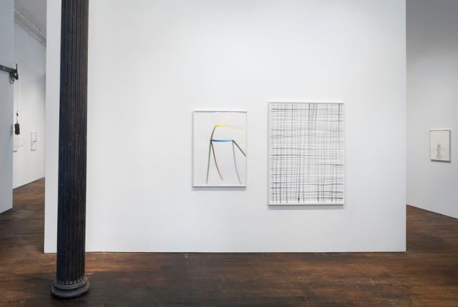 Silvia Bächli: further. evolves. – installation view 1