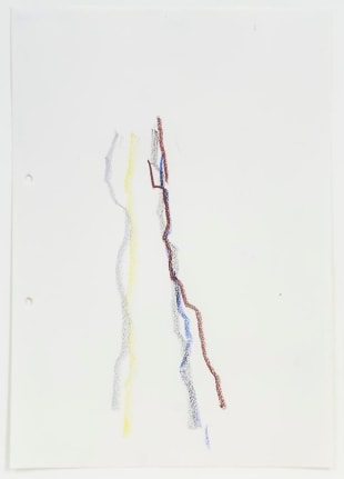 Charlotte Posenenske Zeichnung (nach der Natur)[Drawing (after Nature)]