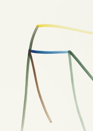 Untitled 2014 gouache on paper in artist's frame