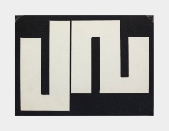Untitled 1970–1975 paper collage