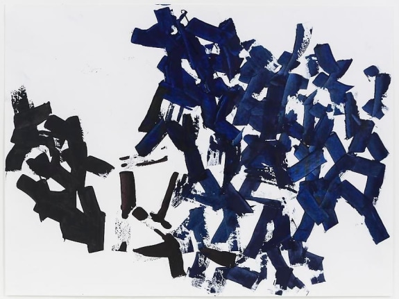 Charlotte Posenenske Spachterlarbeit [Palette-knife work]