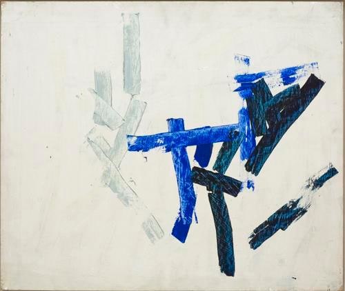 Charlotte Posenenske Spachtelarbeit [Palette-knife work]