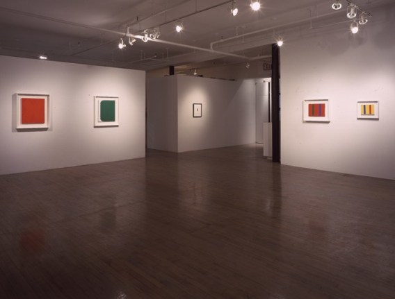 Ellsworth Kelly: Small Paintings, 1955 - 63 &ndash; installation view 2