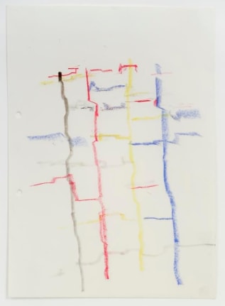 Charlotte Posenenske Zeichnung (Landschaft) [Drawing (Landscape)]