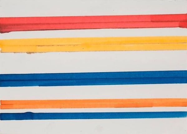 Charlotte Posenenske Streifenbild [Striped Picture]