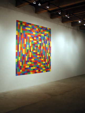 Installation view at Rhona Hoffman Gallery, Sol LeWitt, New Wall Drawings and Gouaches, 2003-2004