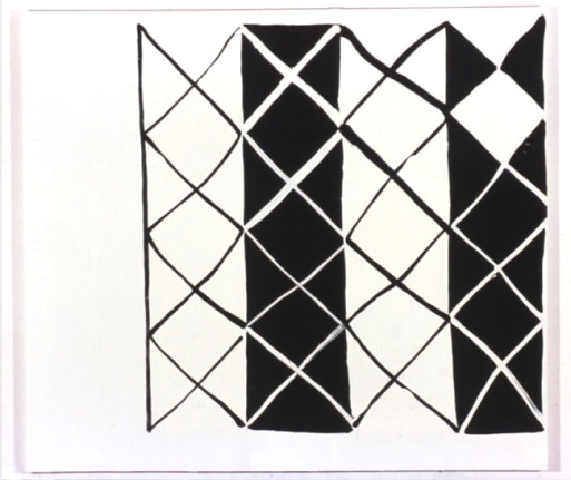 Judy Ledgerwood, Friends and Enemies, Oil on canvas, 2002