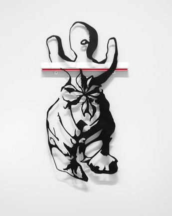 Alberto Ortega Trejo, Piedra de esqueleto, pesadilla de flor (Skeleton stone, plant nightmare), 2022