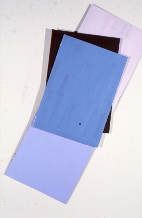 Installation view at Rhona Hoffman Gallery,&nbsp;Lucio Pozzi, Double and Triple Hangovers Turnovers Teas Side Relocations Swirls, 1979