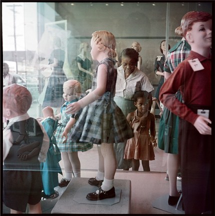 Gordon Parks, Ondria Tanner and Her Grandmother Window-shopping, Mobile, Alabama, 1956,1956. Archival pigment print.