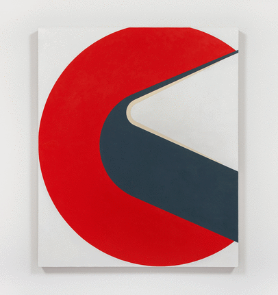 Jacob Hashimoto/The Evaporation of Unseen Planets/2015/Oil on linen