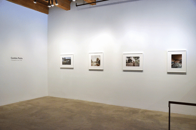 Installation view at Rhona Hoffman Gallery/Gordon Parks/A Segregation Story, 1956/2016