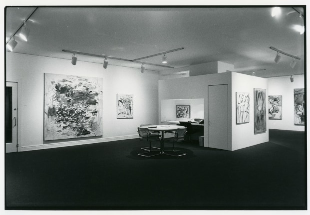 Installation view at Rhona Hoffman Gallery,&nbsp;Around 10th Street, 1976.&nbsp;