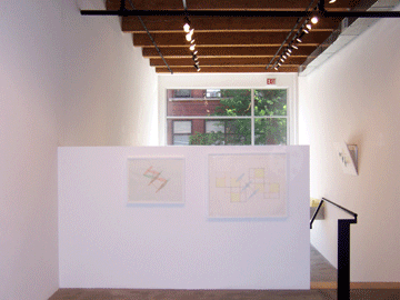 Installation view at Rhona Hoffman Gallery, Richard Rezac, Recent Sculpture, 2006