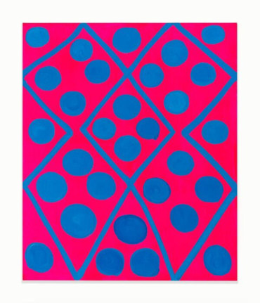 Judy Ledgerwood/Eyeopener/2018/Oil on canvas