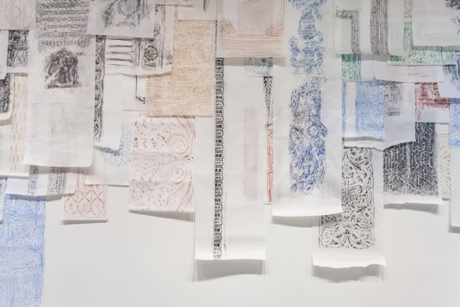 Installation view at Rhona Hoffman Gallery/Michael Rakowitz/The Flesh Is Yours, The Bones Are Ours/2016