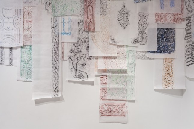 Installation view at Rhona Hoffman Gallery/Michael Rakowitz/The Flesh Is Yours, The Bones Are Ours/2016