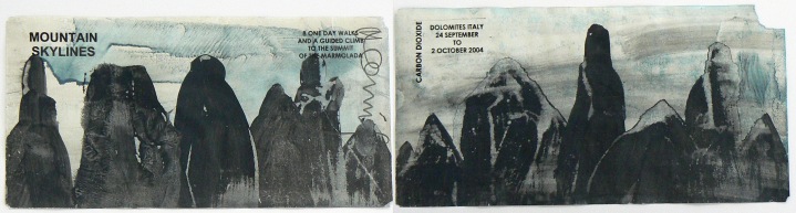 Mountain Skylines. Dolomites&nbsp;Italy 2004, 2004