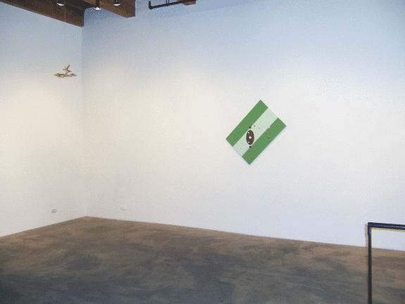 Installation view at Rhona Hoffman Gallery, Richard Rezac, Recent Sculpture, 2006