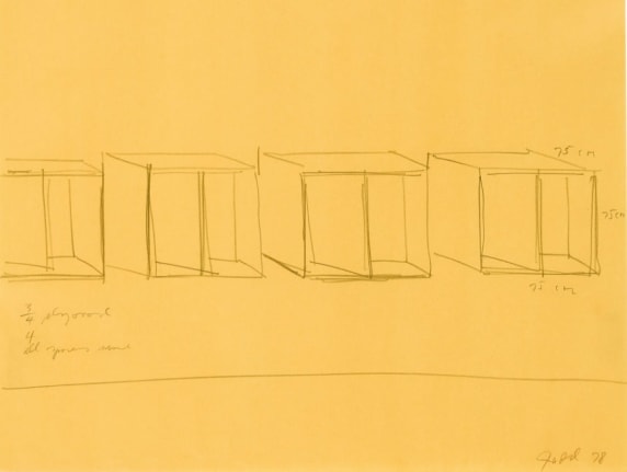 DONALD JUDD, Untitled, 1978