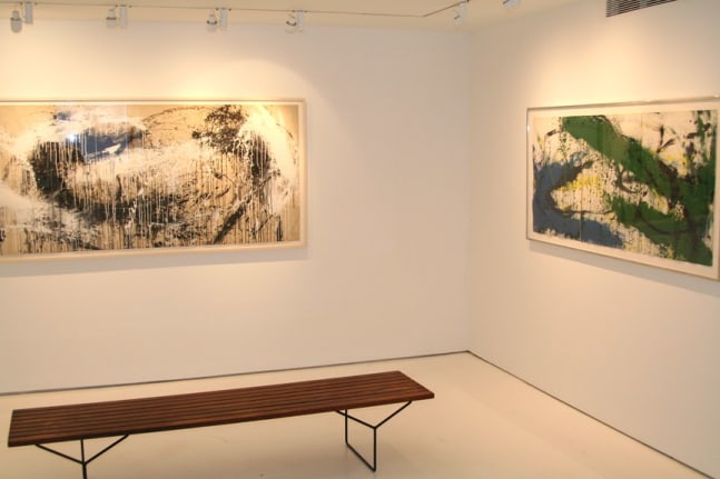 Norman Bluhm works on paper