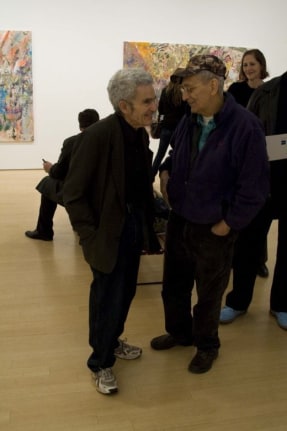 Larry Poons Frank Stella