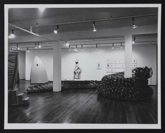 Installation View,&nbsp;Oldenburg / van Bruggen / Gehry:&nbsp;The Course of the Knife,&nbsp;420 WEST BROADWAY