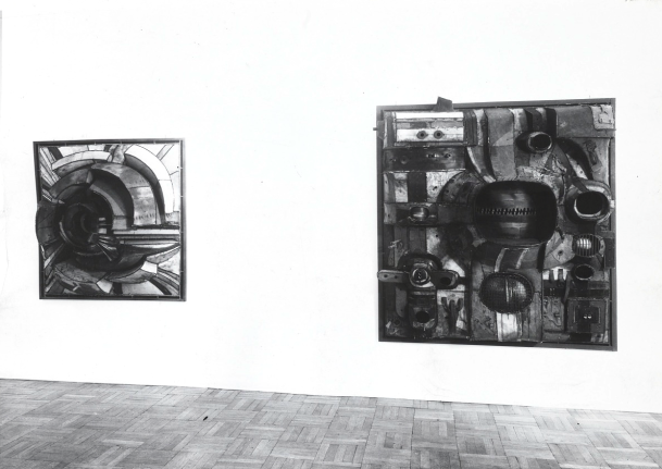 Installation view,&nbsp;Lee Bontecou,&nbsp;​​​​​​​4 EAST 77