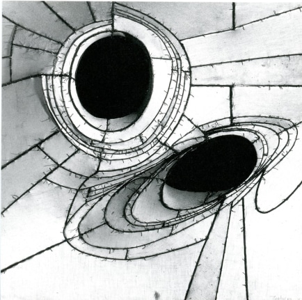 Exhibition Announcement (front),&nbsp;Lee Bontecou