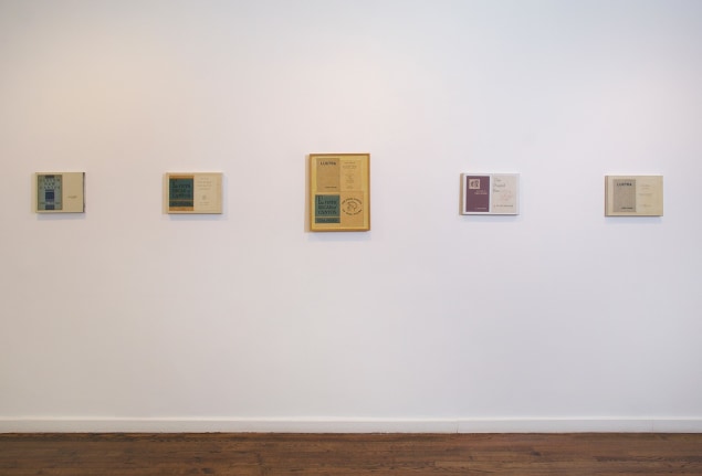 Installation view, Richard Pettibone: Paintings and Drawings 1972 &ndash; 1994, 18 EAST 77