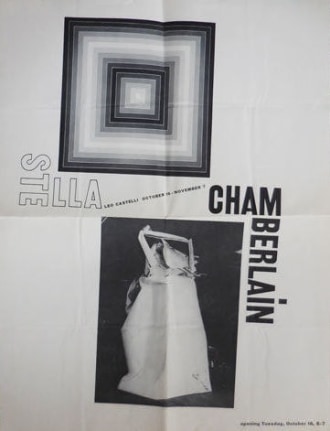 Exhibition Announcement,&nbsp;John Chamberlain / Frank Stella