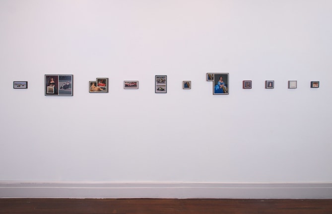 Installation view, Richard Pettibone: Paintings and Drawings 1972 &ndash; 1994, 18 EAST 77
