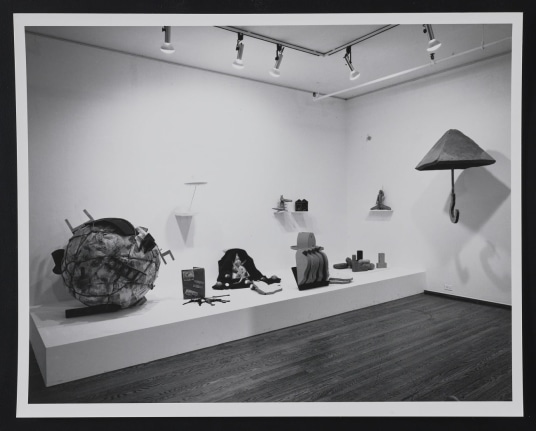Installation View,&nbsp;Oldenburg / van Bruggen / Gehry:&nbsp;The Course of the Knife,&nbsp;420 WEST BROADWAY