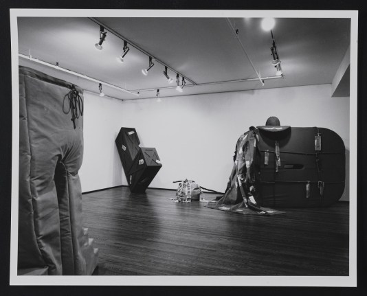 Installation View,&nbsp;Oldenburg / van Bruggen / Gehry:&nbsp;The Course of the Knife,&nbsp;420 WEST BROADWAY