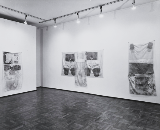 Installation view,&nbsp;Robert Rauschenberg: Hoarfrost Editions,&nbsp;4 EAST 77
