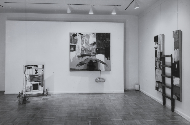 Installation view,&nbsp;Robert Rauschenberg​​​​​​​, 4 EAST 77