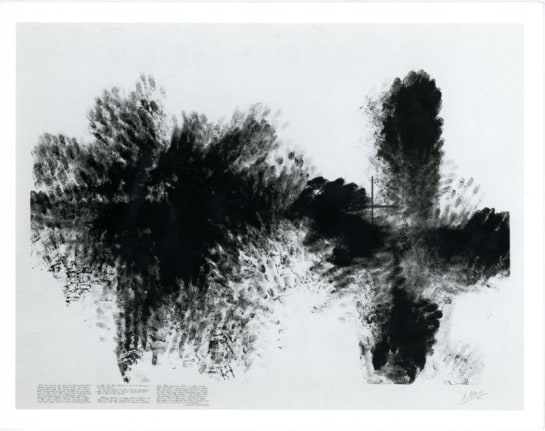 Exhibition Announcement (front),&nbsp;Robert Morris