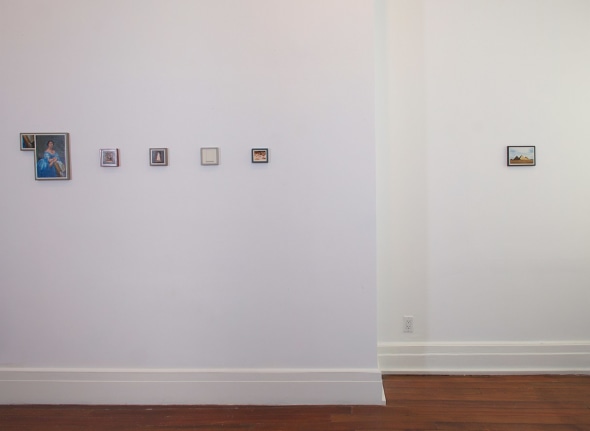 Installation view, Richard Pettibone: Paintings and Drawings 1972 &ndash; 1994, 18 EAST 77