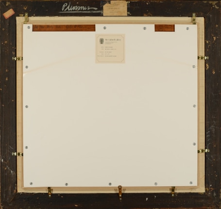 Verso Red House, Rindge, NH by Ogden Pleissner.