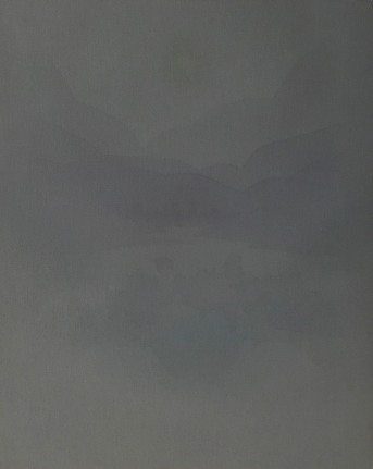 Image of Naohiko Inukai's untitled gray landscape.