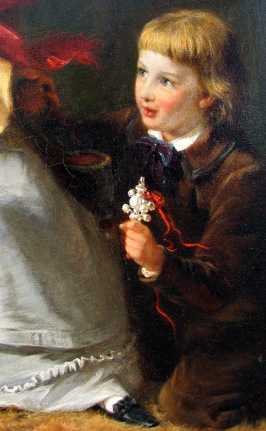 Detail of &quot;Hide and Seek&quot; by George o'Neill.